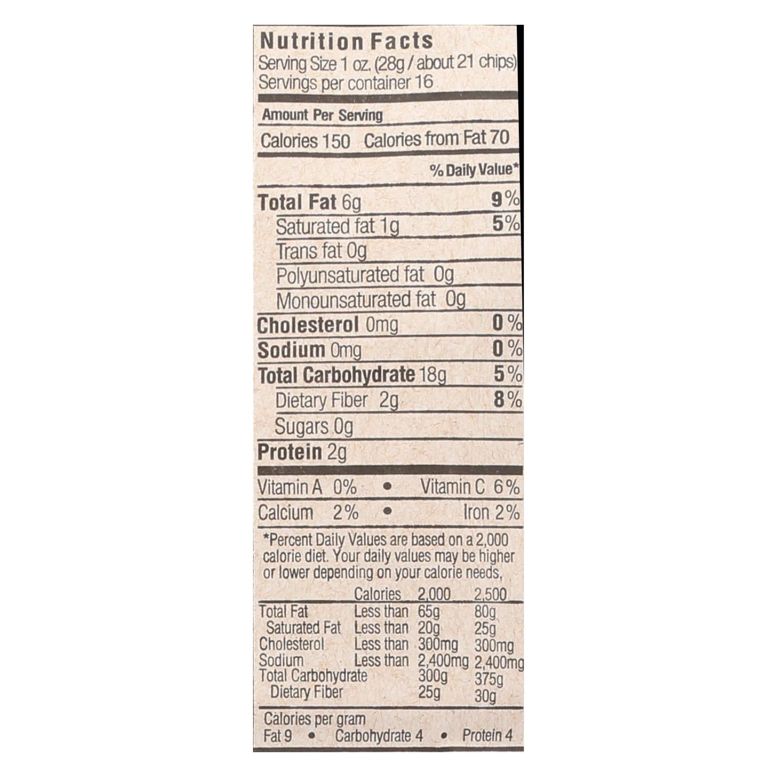 Xochitl Corn Chips - Unsalted - Case Of 9 - 16 Oz. - Maras Green