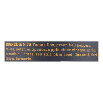 Siete - Sauce Green Enchilada - Case Of 6 - 16 Oz - Maras Green