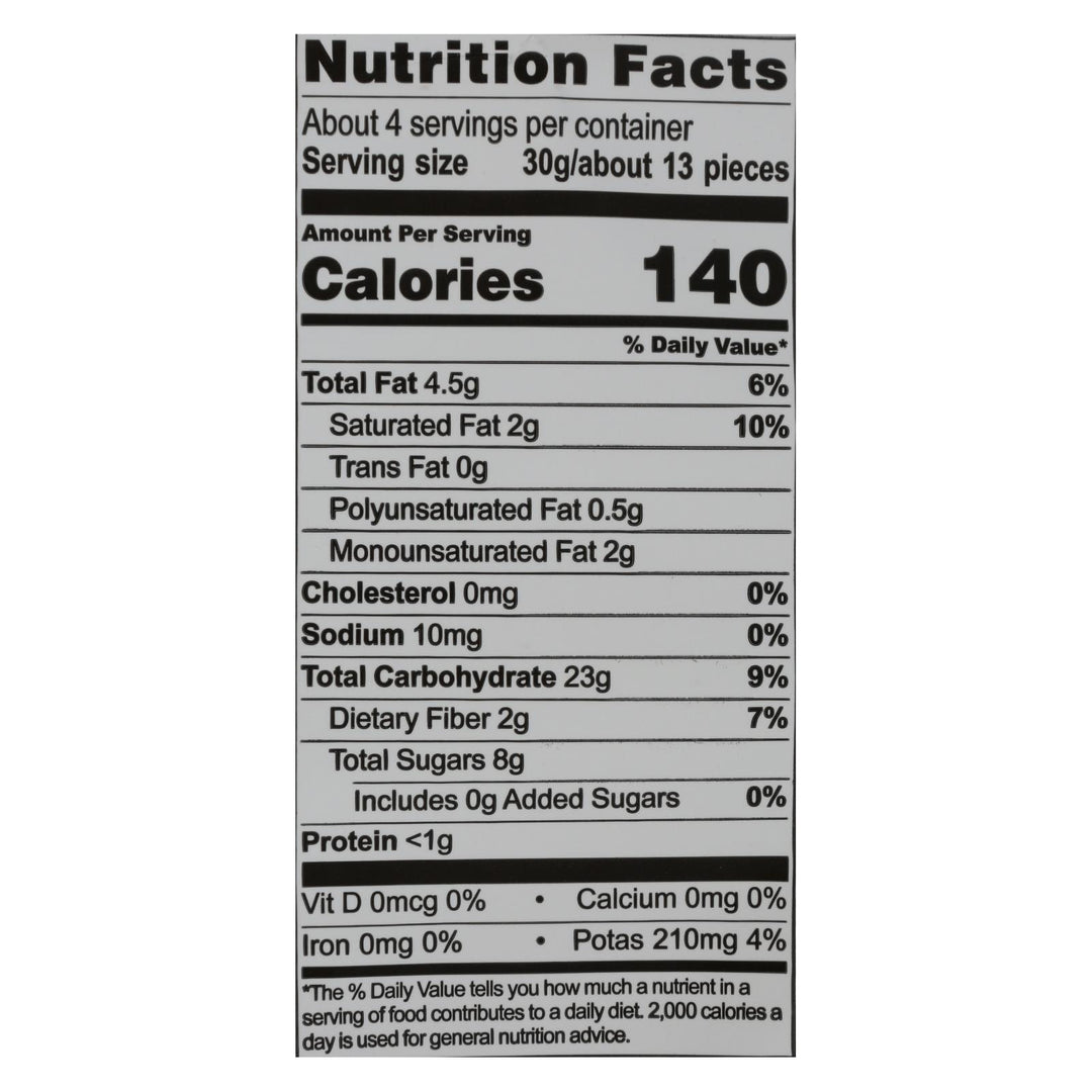 Artisan Tropic Plantain Strips - Naturally Sweet - Case Of 12 - 4.5 Oz. - Maras Green