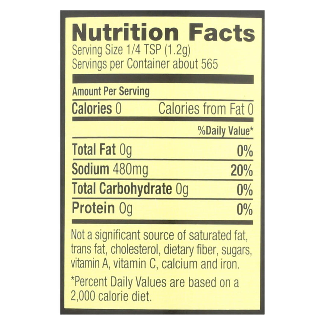 Alessi - Mediterranean Sea Salt - Coarse - Case Of 6 - 24 Oz. - Maras Green