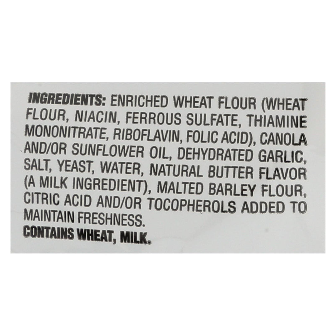 Chatham Village Traditional Cut Croutons - Garlic And Butter - Case Of 12 - 5 Oz. - Maras Green