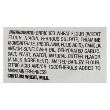 Chatham Village Traditional Cut Croutons - Garlic And Butter - Case Of 12 - 5 Oz. - Maras Green