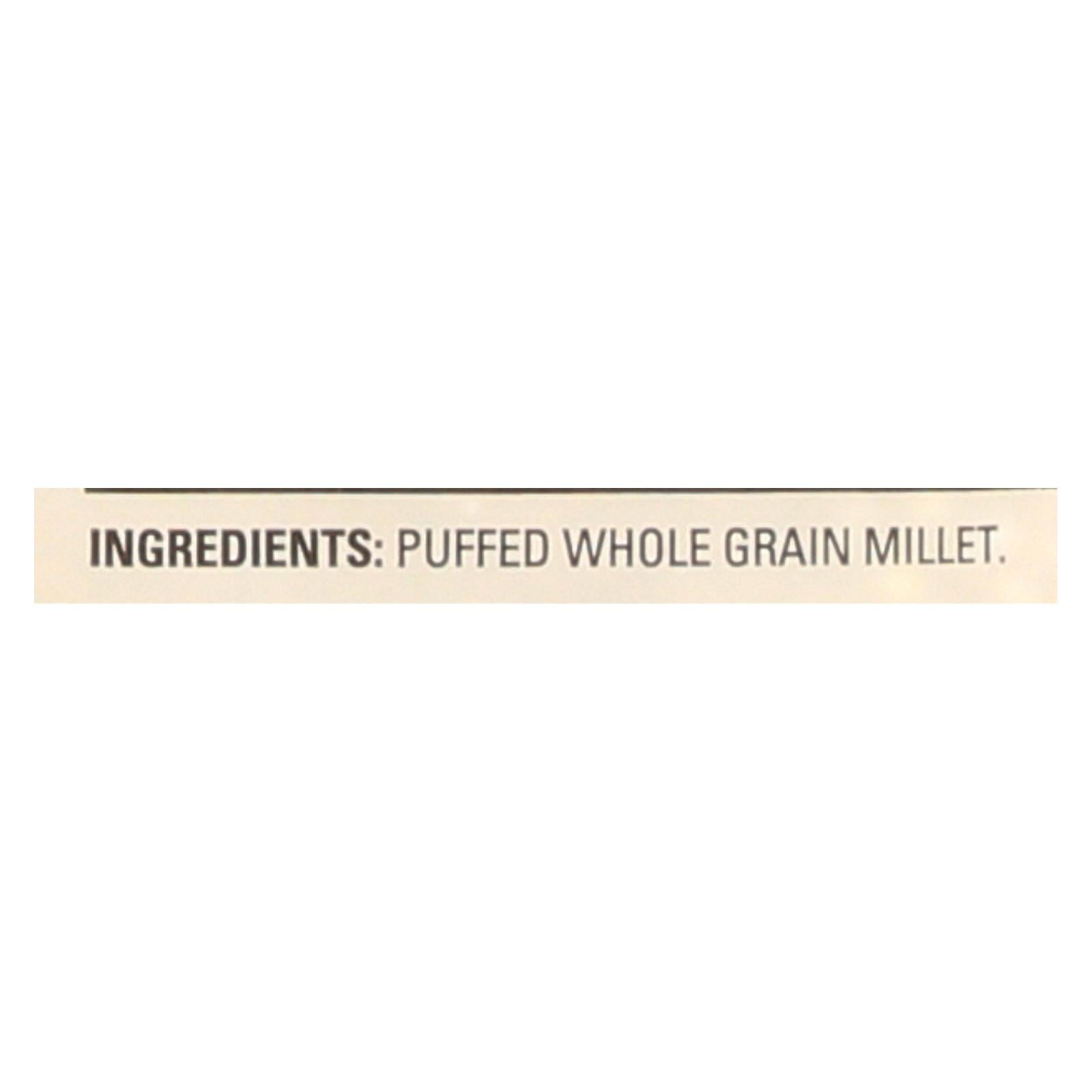 Arrowhead Mills - All Natural Puffed Millet Cereal - Case Of 12 - 6 Oz. - Maras Green