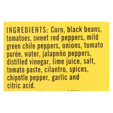Desert Pepper Trading - Medium Corn Black Bean Red Pepper Salsa - Case Of 6 - 16 Oz. - Maras Green