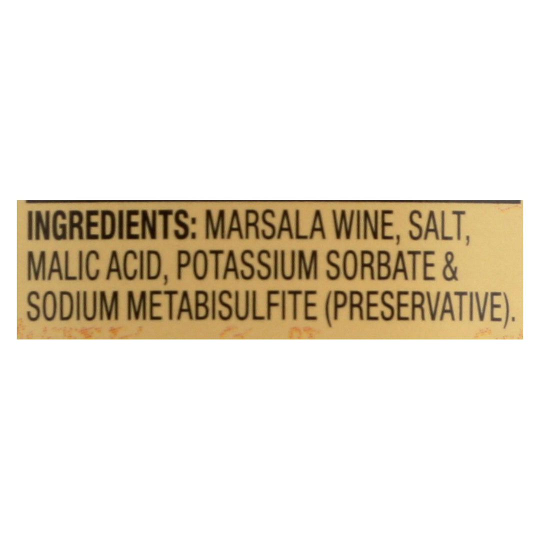 Reese Marsala Cooking Wine - Case Of 6 - 12.7 Fl Oz. - Maras Green