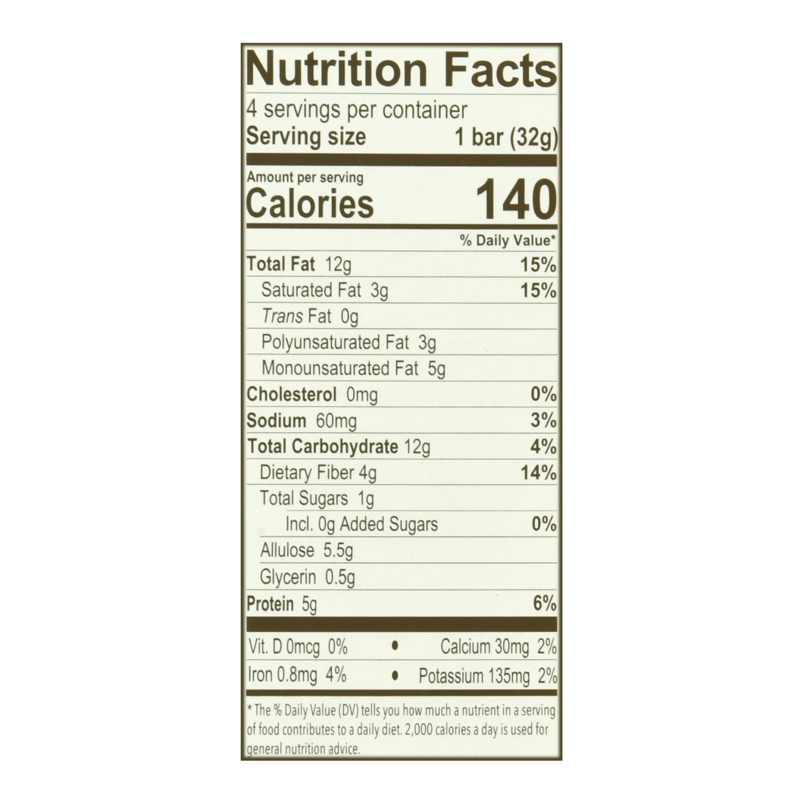 Munk Pack - Green Bar Keto Almond Butter Coco - Case Of 6 - 4/1.12oz - Maras Green