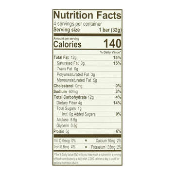 Munk Pack - Green Bar Keto Almond Butter Coco - Case Of 6 - 4/1.12oz - Maras Green