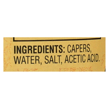 Reese Non Pareil Capers - Case Of 12 - 3.5 Oz. - Maras Green