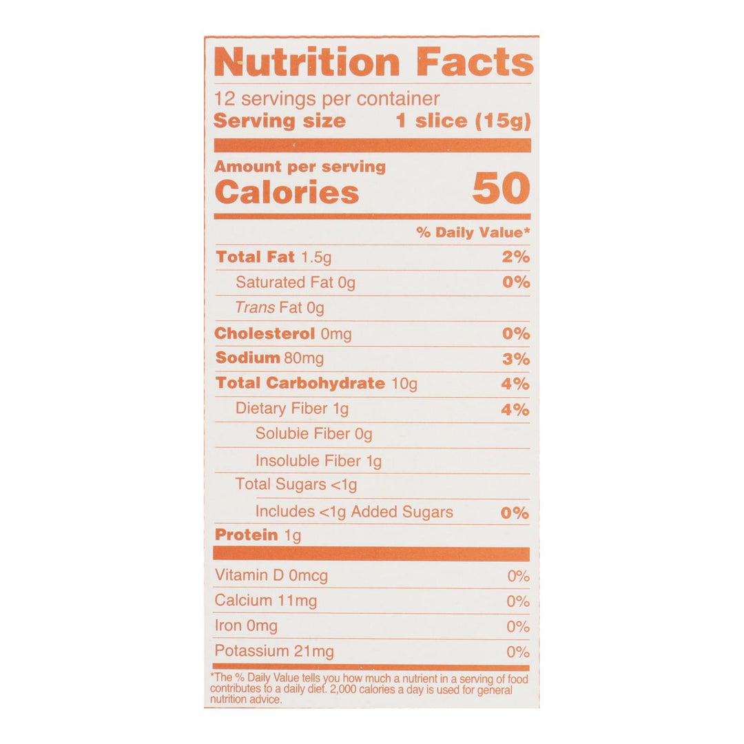 Wasa Crispbread Crispbread - Case Of 10 - 6.1 Oz - Maras Green