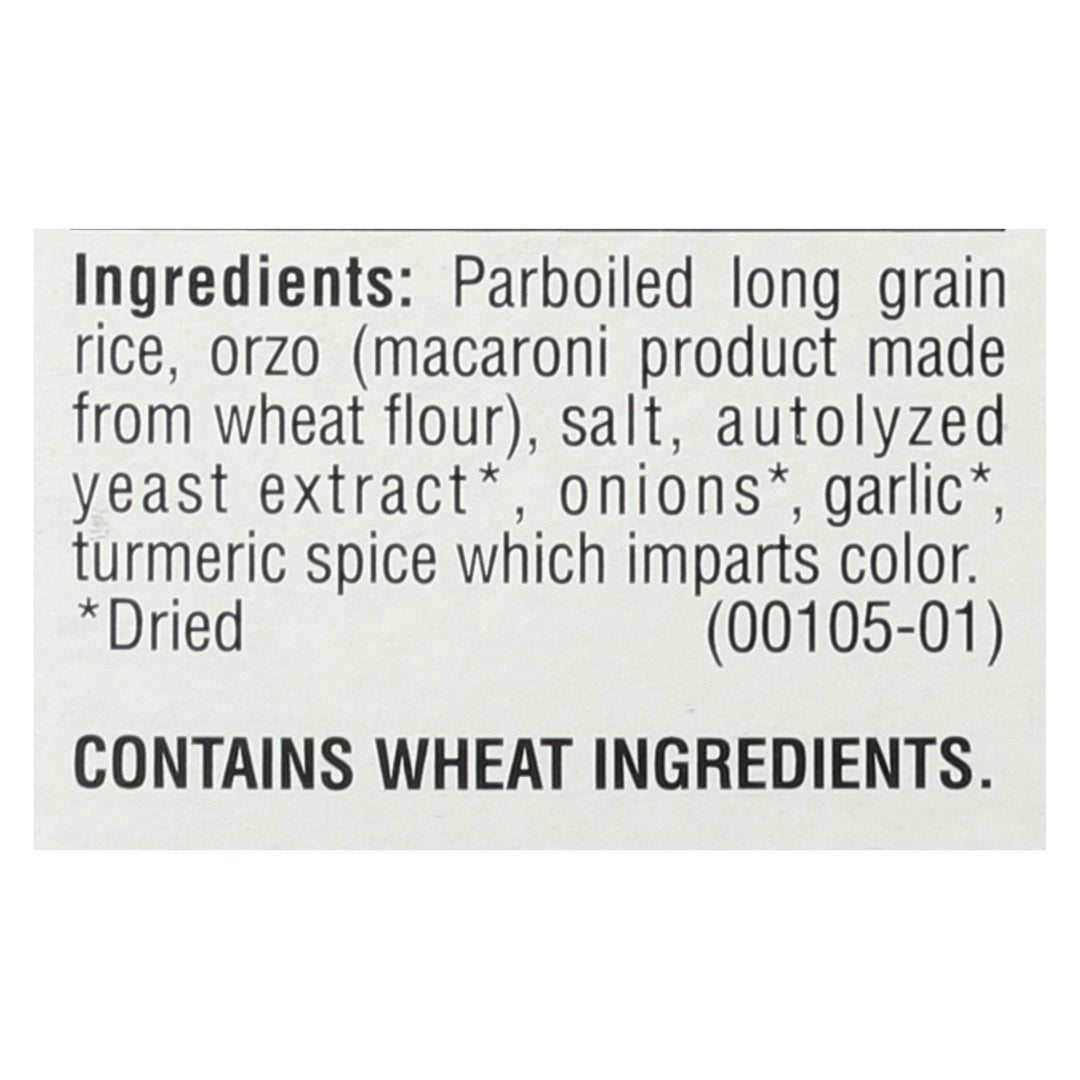 Near East - Rice Pilaf Mix Original - Case Of 12 - 6.09 Oz - Maras Green