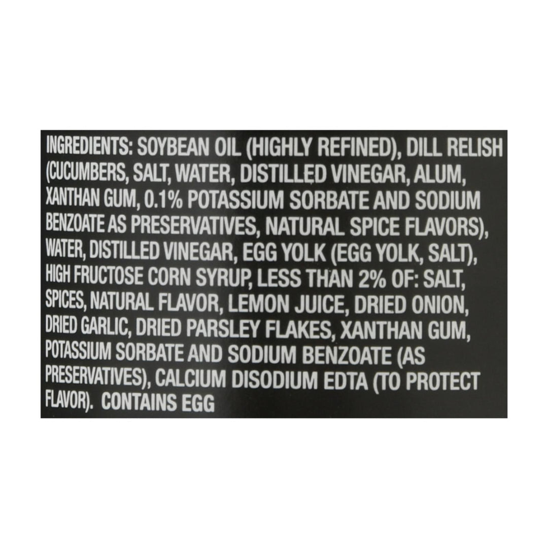 Louisiana Tartar Sauce - Case Of 12 - 10.5 Oz - Maras Green