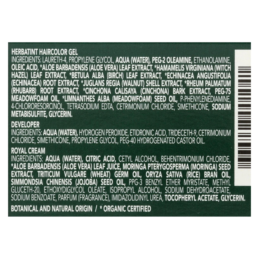 Herbatint Permanent Herbal Haircolour Gel 5n Light Chestnut - 135 Ml - Maras Green