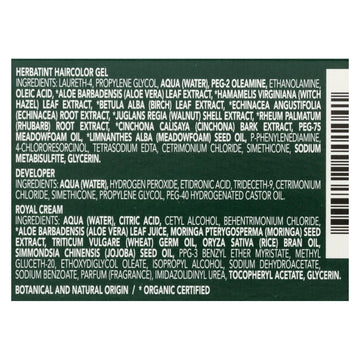 Herbatint Permanent Herbal Haircolour Gel 5n Light Chestnut - 135 Ml - Maras Green