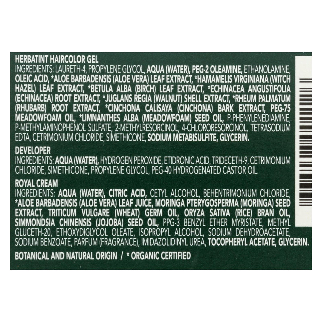 Herbatint Permanent Herbal Haircolour Gel 6d Dark Golden Blonde - 135 Ml - Maras Green