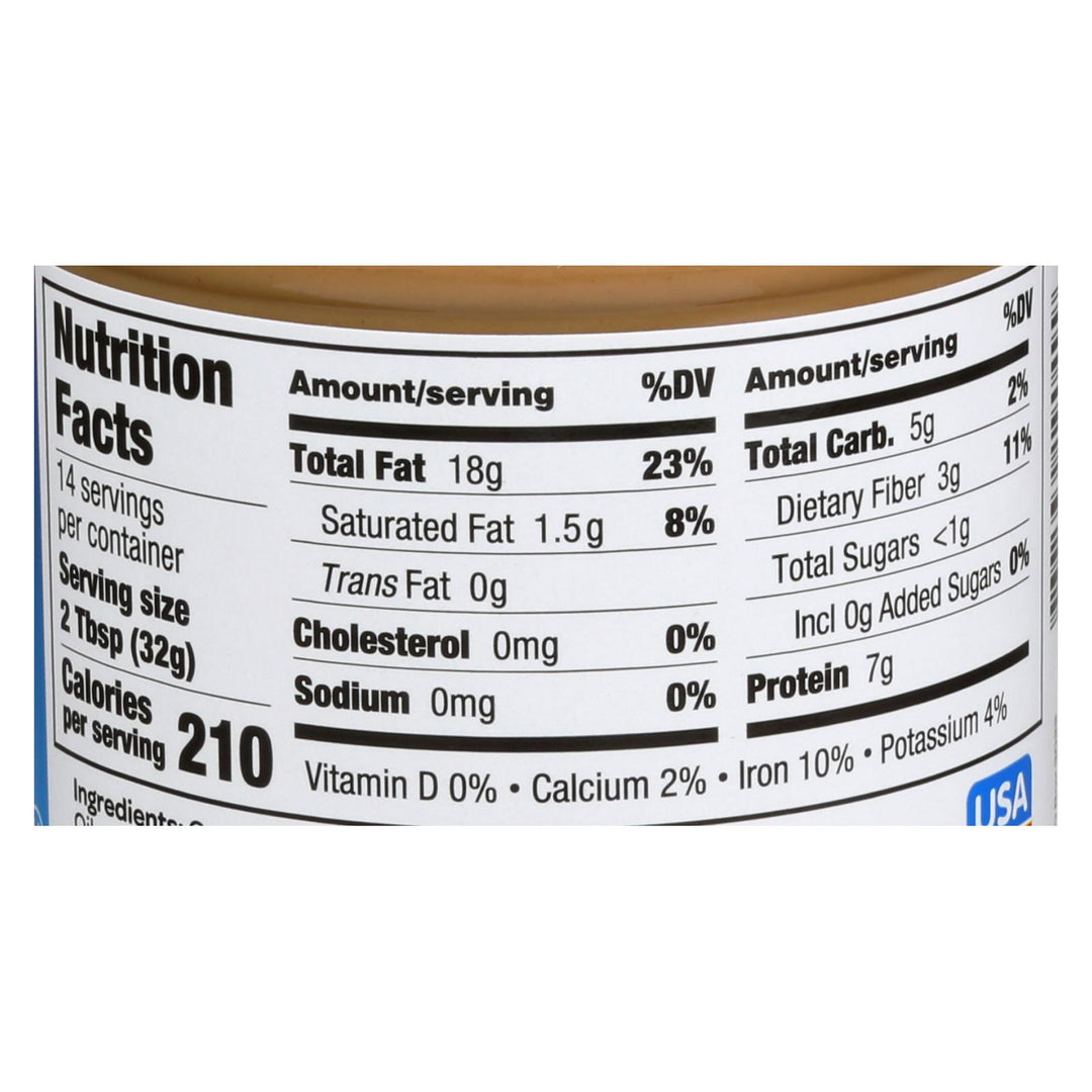 Sunbutter Sunflower Butter - Organic - Case Of 6 - 16 Oz. - Maras Green