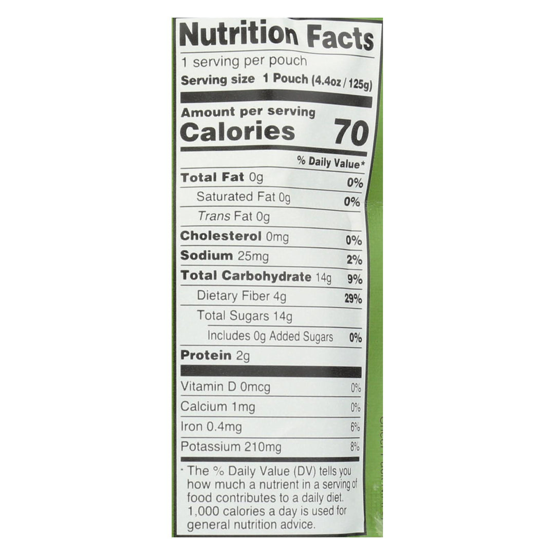 Peter Rabbit Organics Veggie Snacks - Pea Spinach And Apple - Case Of 10 - 4.4 Oz. - Maras Green