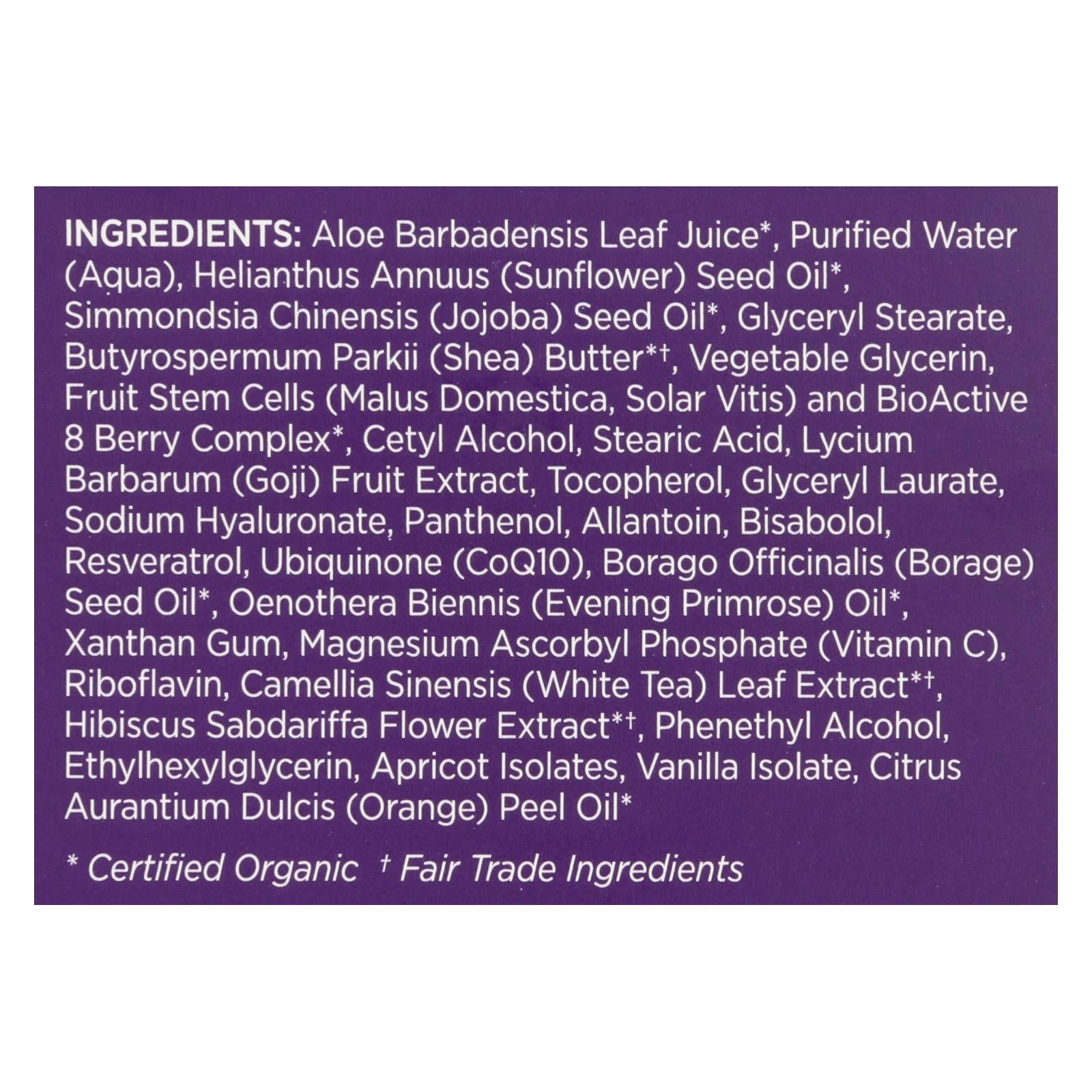 Andalou Naturals Super Goji Peptide Perfecting Cream - 1.7 Fl Oz - Maras Green