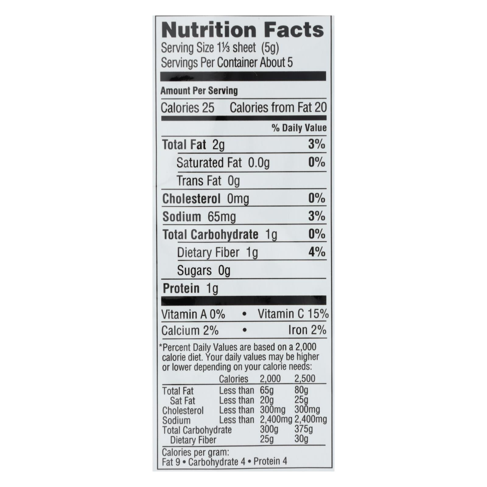 Gimme Organic Wrap N&