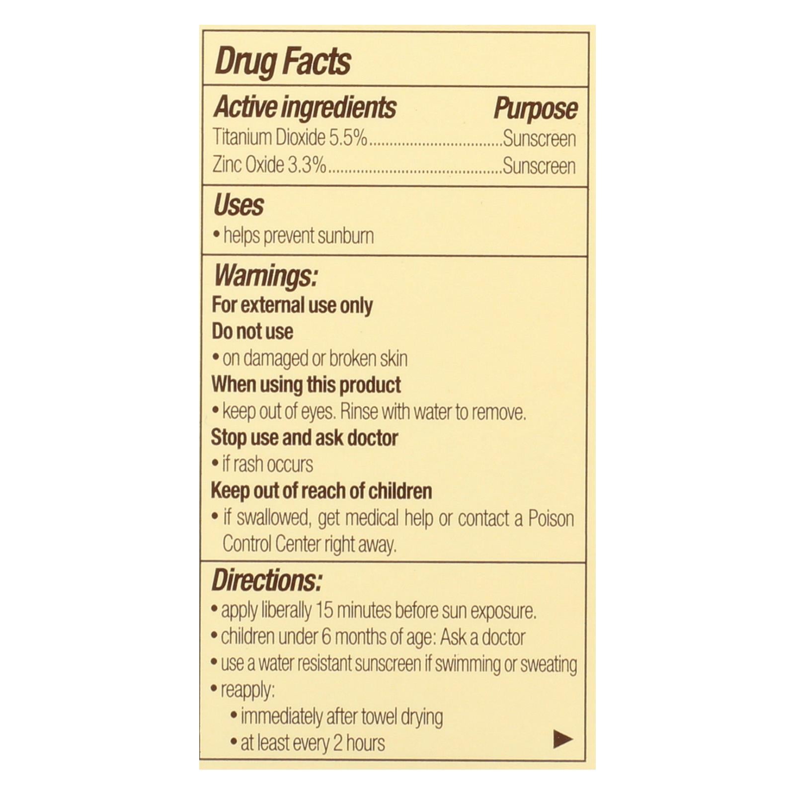 Babo Botanicals - Sunscreen - Daily Sheer - Spf 40 - 1.7 Oz - Maras Green