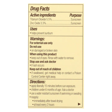 Babo Botanicals - Sunscreen - Daily Sheer - Spf 40 - 1.7 Oz - Maras Green