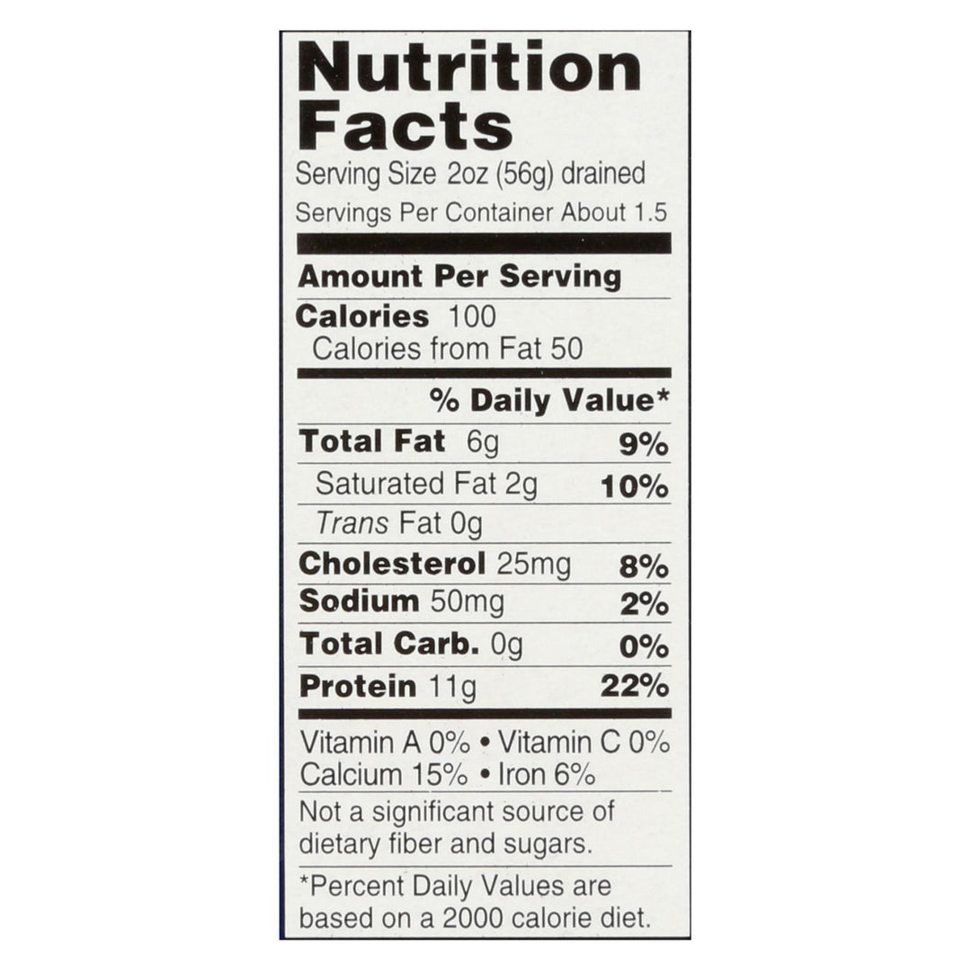 Wild Planet Sardines In Water - Case Of 12 - 4.375 Oz. - Maras Green