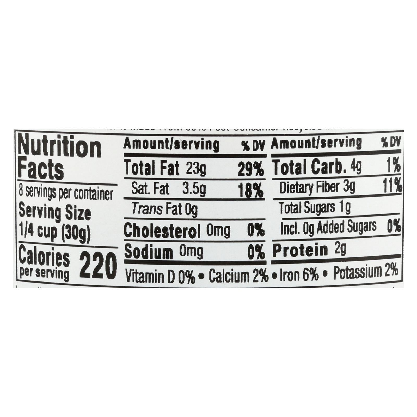 Aurora Natural Products - Raw Whole Macadamias - Case Of 12 - 8 Oz. - Maras Green