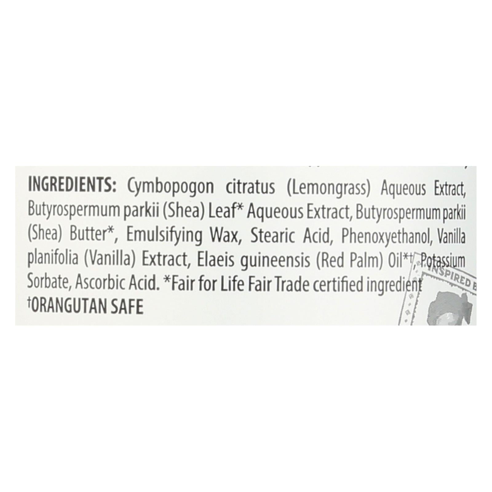 Alaffia - Everyday Lotion - Shea Vanilla - 32 Oz. - Maras Green