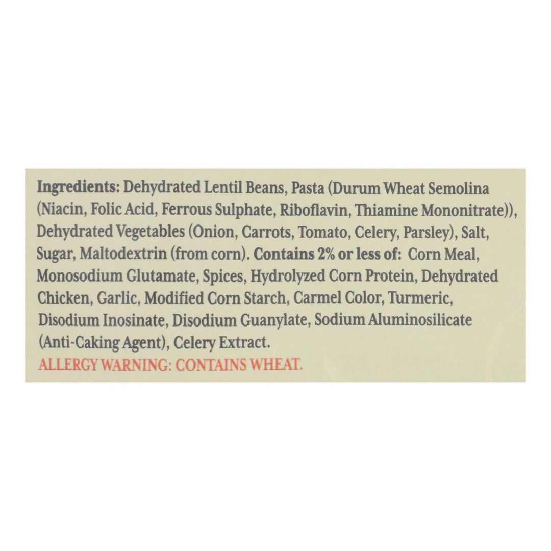 Alessi - Sicilian Lentil Soup - Lenticchie - Case Of 6 - 6 Oz. - Maras Green