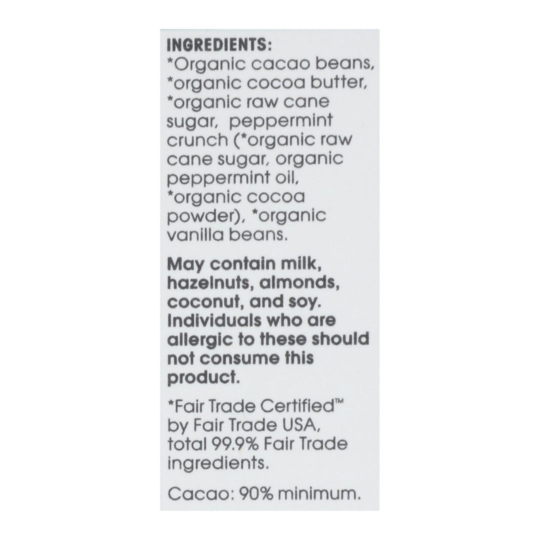 Alter Eco Americas - Chocolate Dp Dark Crisp Mint - Case Of 12 - 2.65 Oz - Maras Green