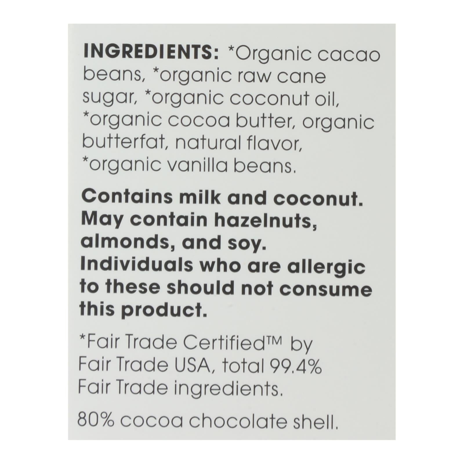 Alter Eco - Truffle Spr Dark Chocolate - Case Of 8 - 4.2 Oz - Maras Green