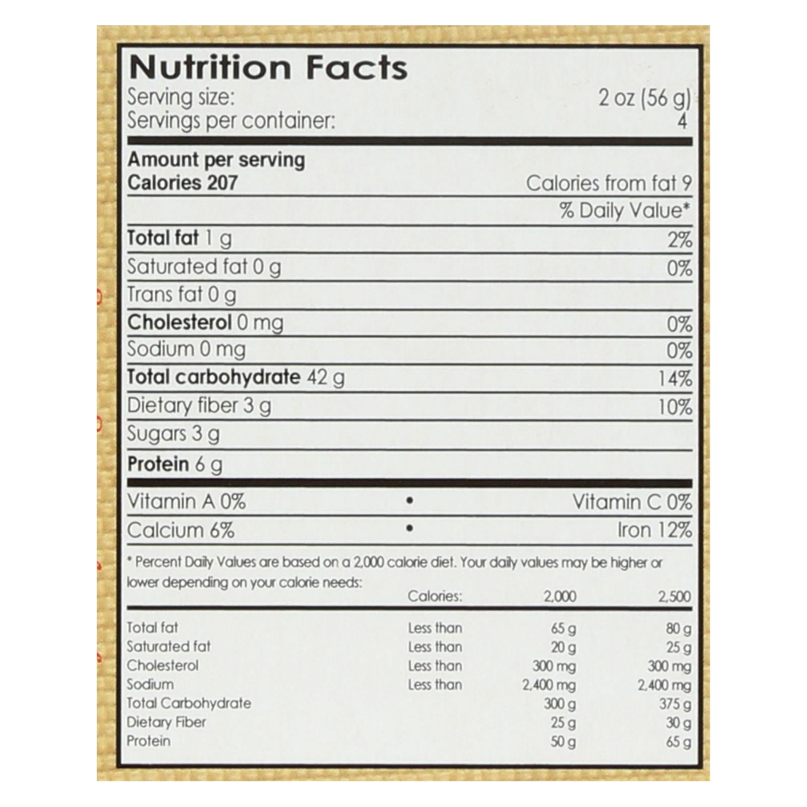 Andean Dream Gluten Free Organic Spaghetti Quinoa Pasta - Case Of 12 - 8 Oz. - Maras Green