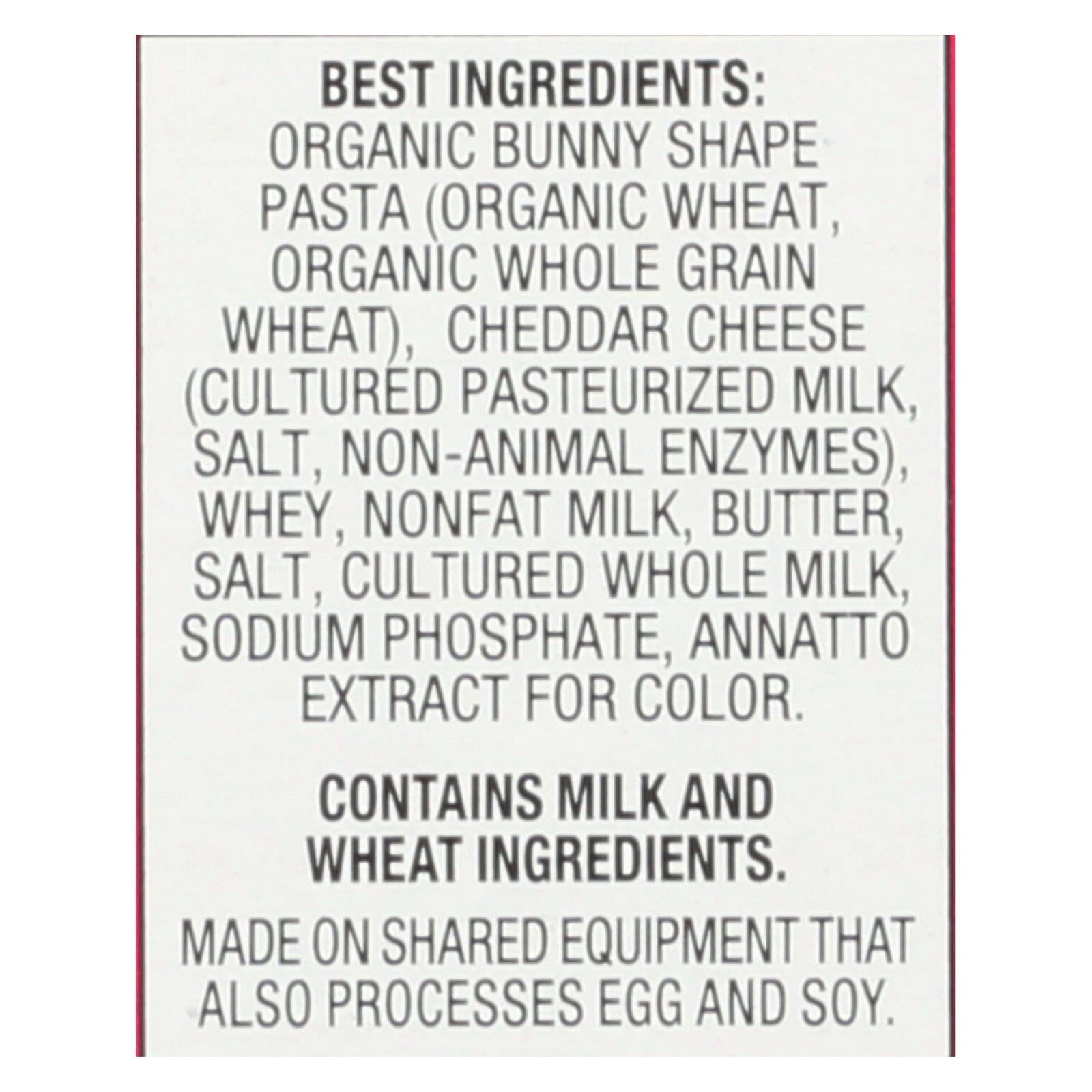 Annies Homegrown Macaroni And Cheese - Organic - Bunny Pasta With Yummy Cheese - 6 Oz - Case Of 12 - Maras Green