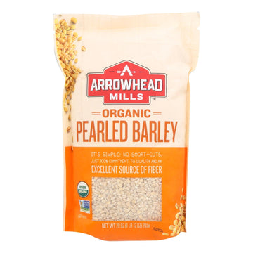 Arrowhead Mills - Organic Barley - Pearled - Case Of 6 - 28 Oz. - Maras Green