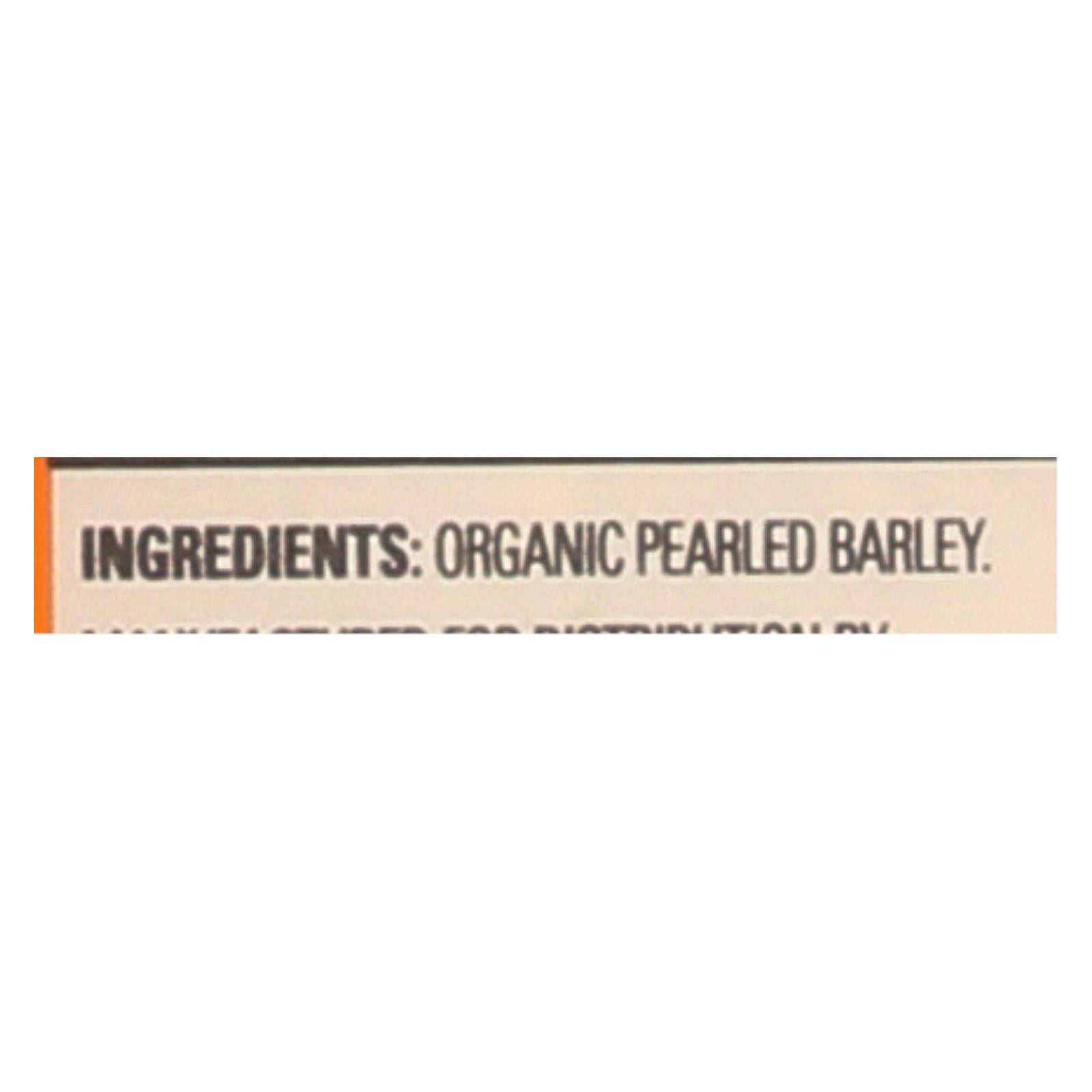 Arrowhead Mills - Organic Barley - Pearled - Case Of 6 - 28 Oz. - Maras Green