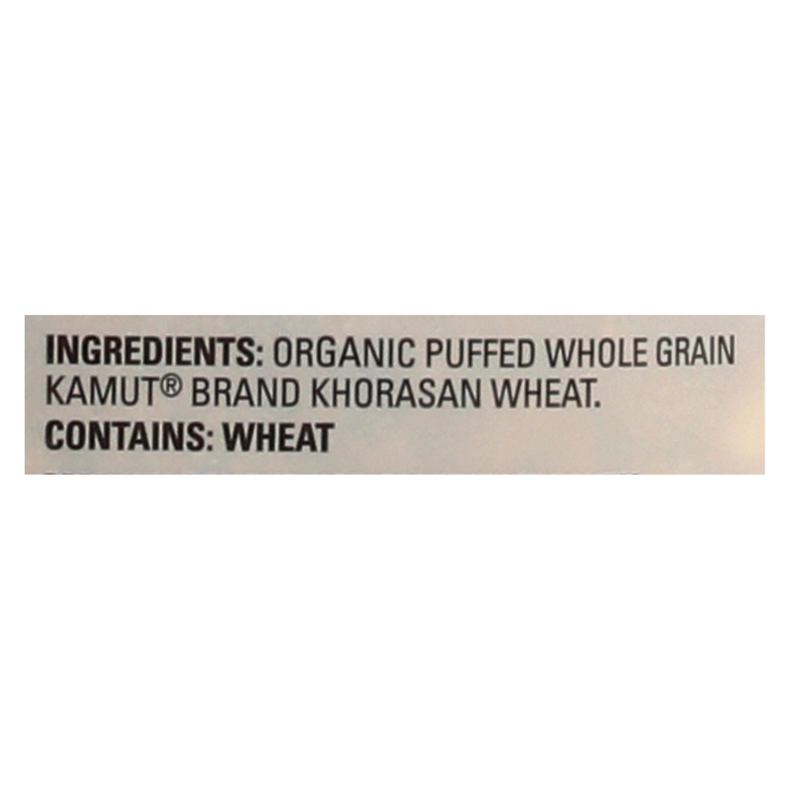 Arrowhead Mills - Organic Puffed Kamut Cereal - Case Of 12 - 6 Oz. - Maras Green