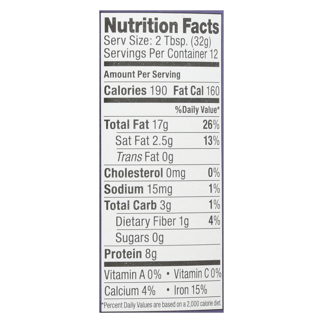 Artisana Butter - Raw Tahini - Case Of 6 - 14 Oz. - Maras Green