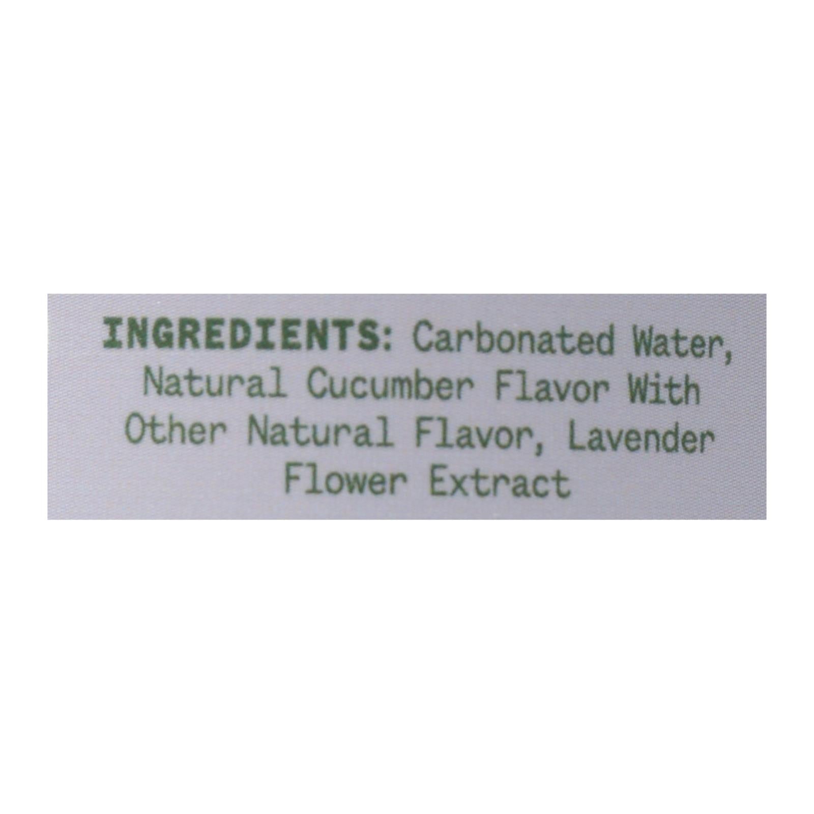 Aura Bora - Spklng Water Lavender Cucumber - Case Of 12 - 12 Fz - Maras Green