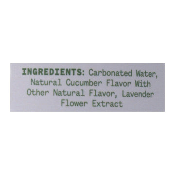 Aura Bora - Spklng Water Lavender Cucumber - Case Of 12 - 12 Fz - Maras Green