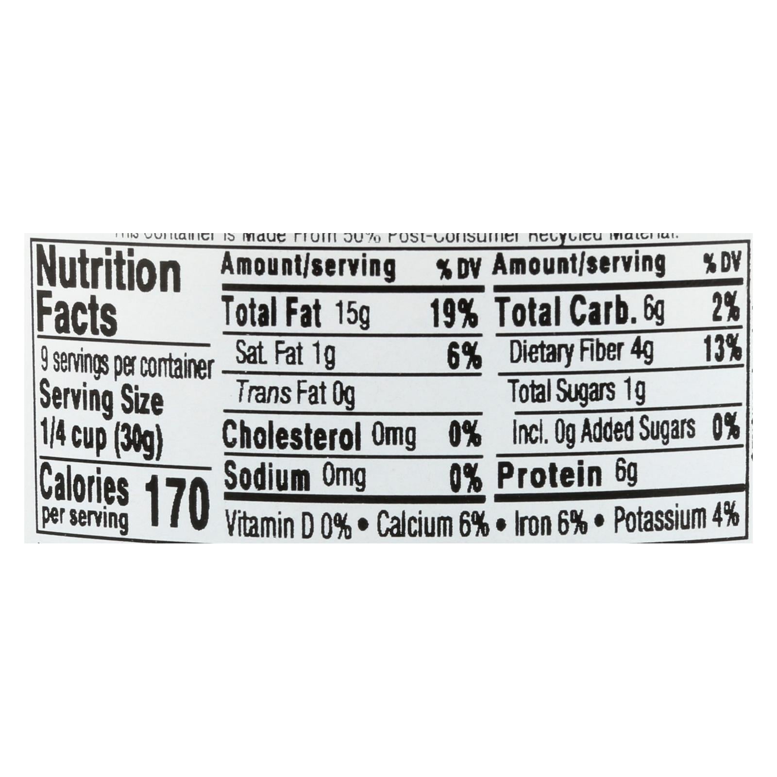 Aurora Natural Products - Organic Raw California Almonds - Case Of 12 - 9.5 Oz. - Maras Green