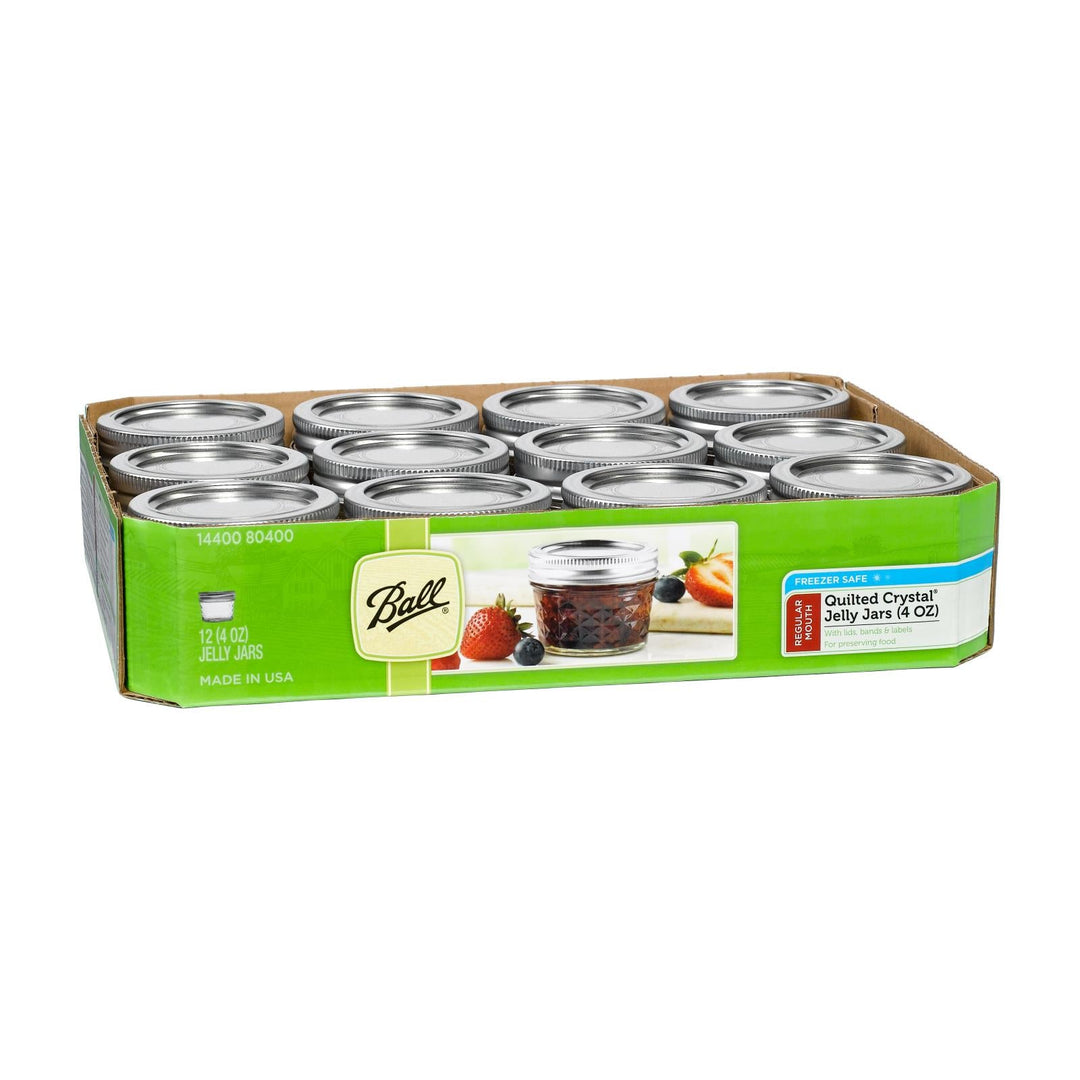 Ball Canning Jelly Jar Set - Case Of 1 - 12 Count - Maras Green