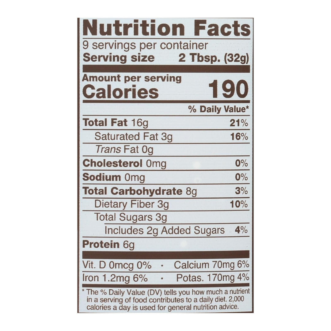 Barney Butter Chocolate Almond Butter Blend - Case Of 6 - 10 Oz - Maras Green