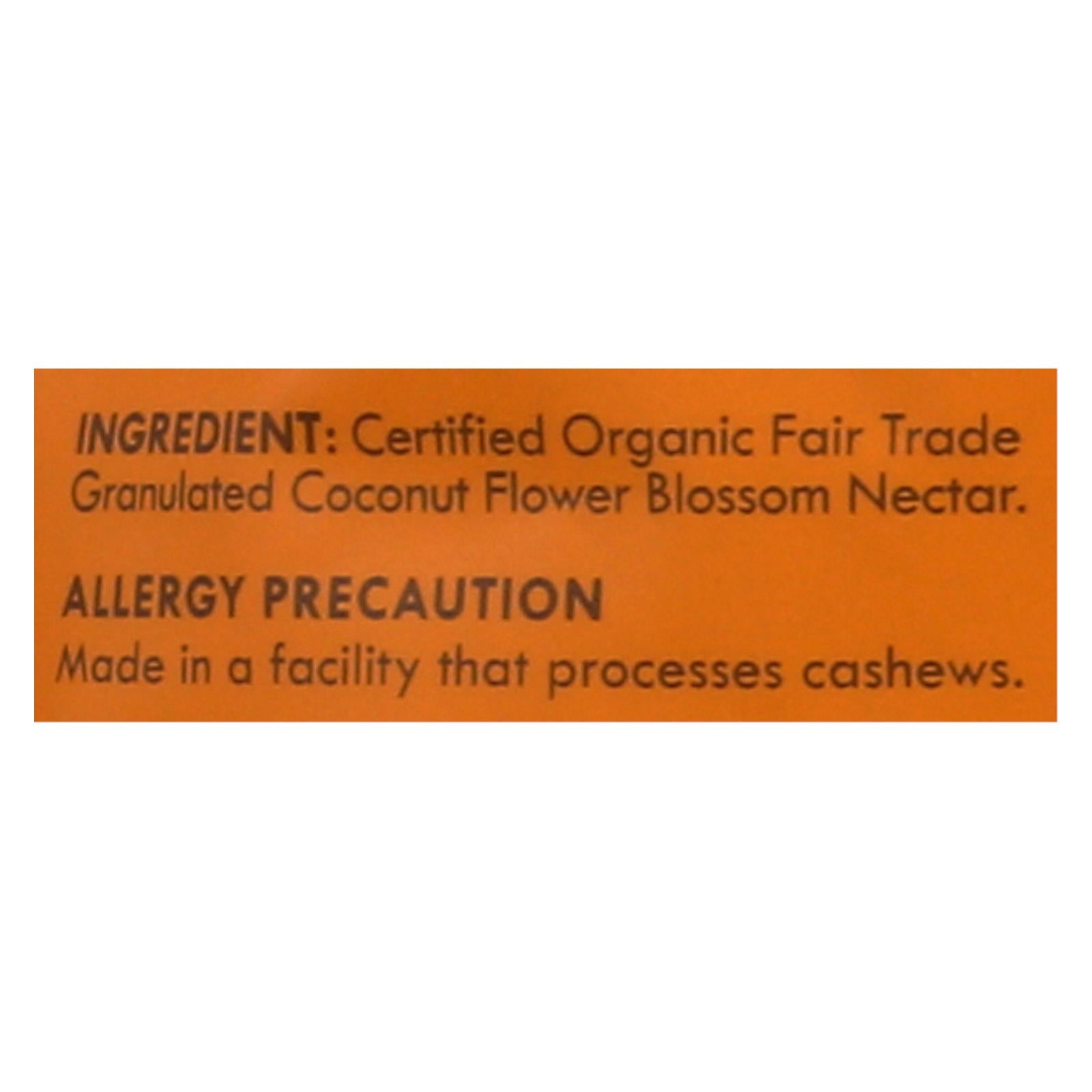 Big Tree Farms Organic Coconut Sugar - Blonde - Case Of 6 - 32 Oz. - Maras Green