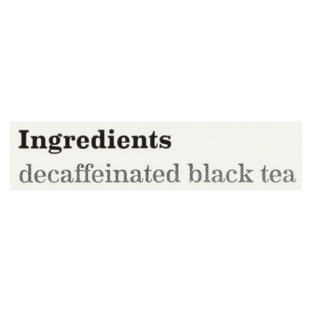 Bigelow Tea English Teatime Decaffeinated Black Tea - Case Of 6 - 20 Bags - Maras Green