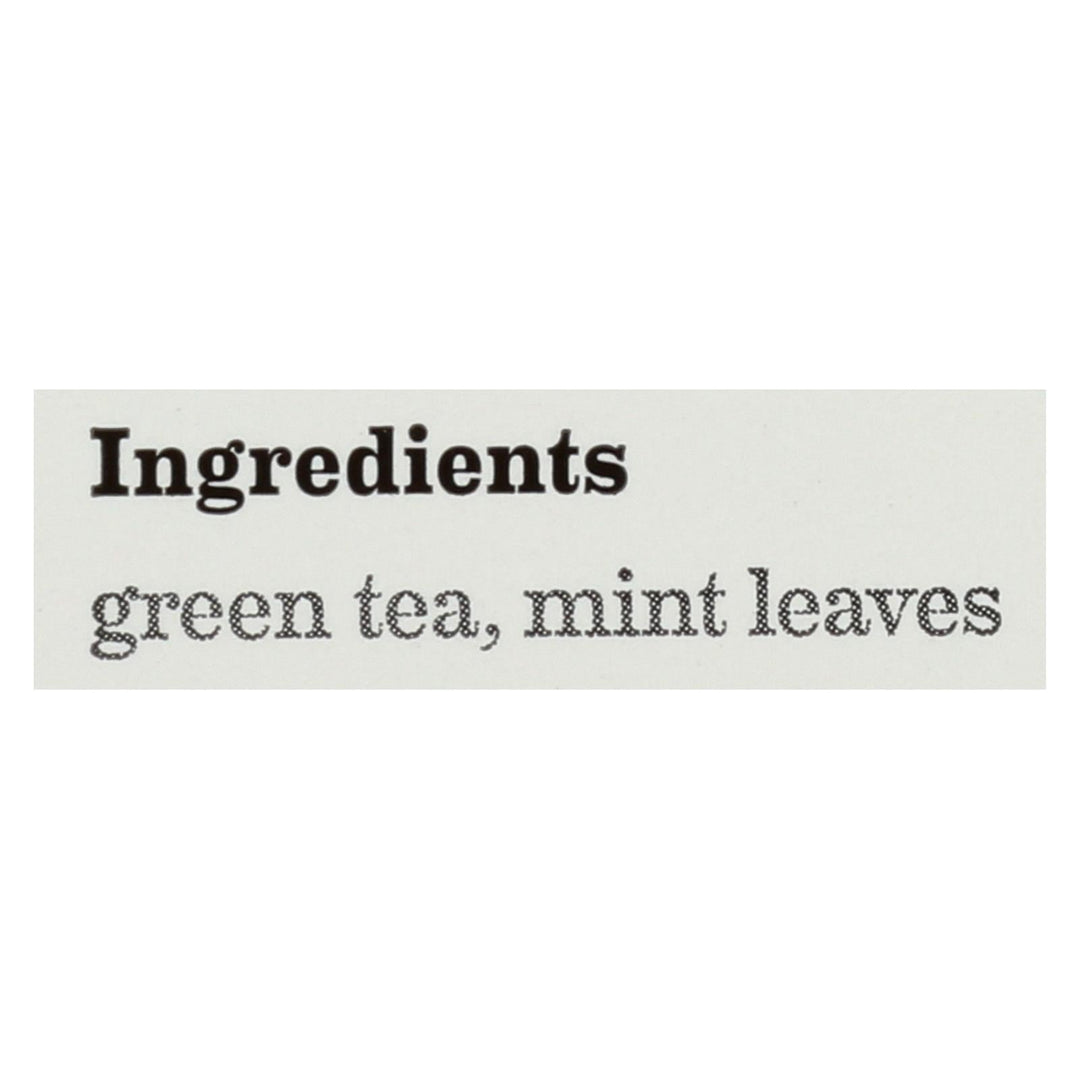 Bigelow Tea Green Tea - With Mint - Case Of 6 - 20 Bag - Maras Green