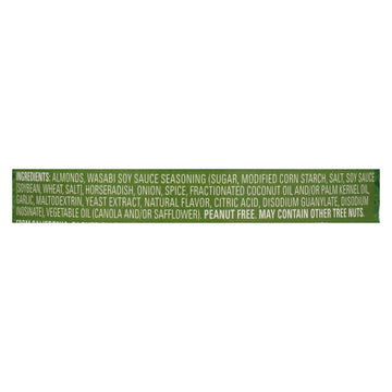 Blue Diamond Bold Wasabi & Soy Almonds - Case Of 12 - 6 Oz - Maras Green