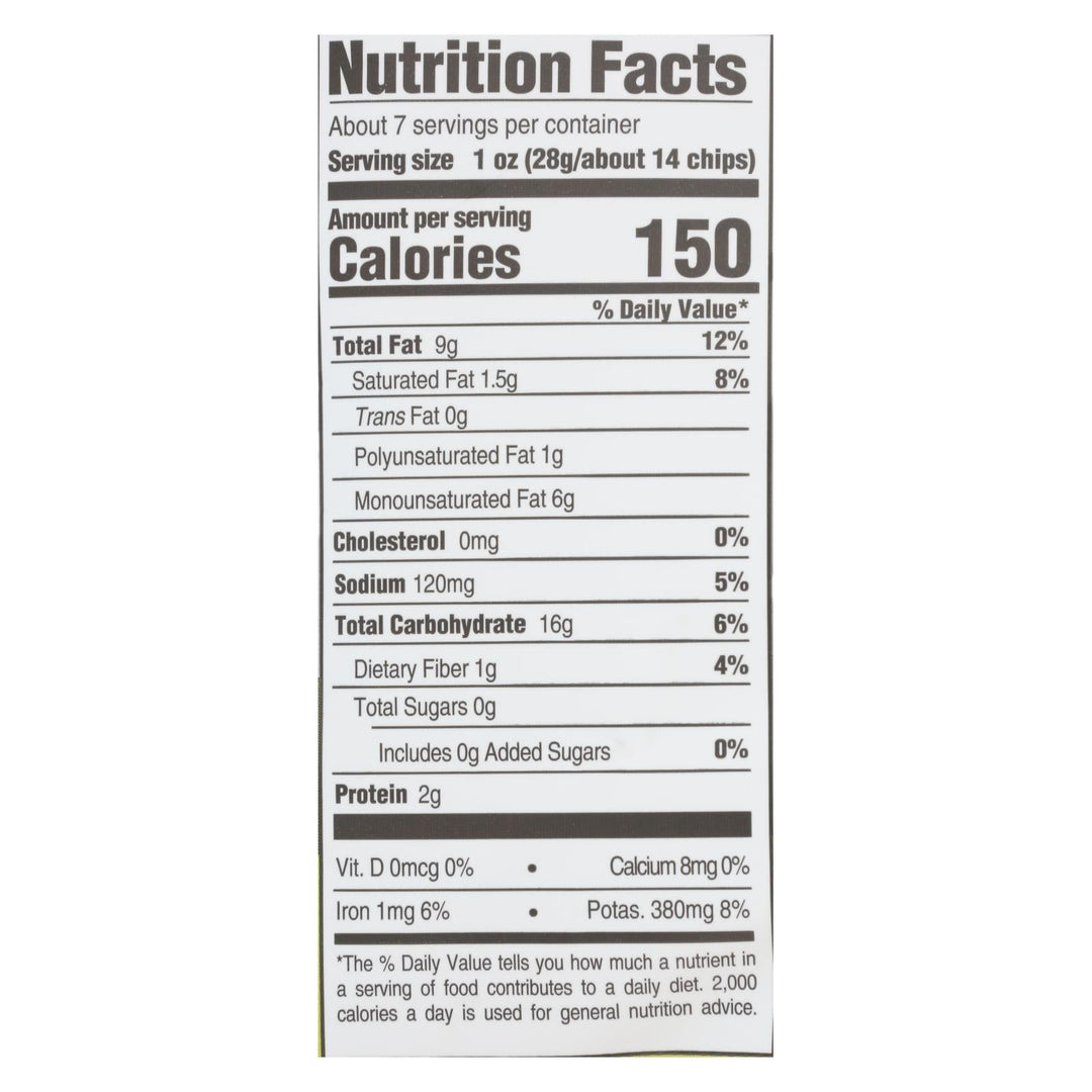 Boulder Canyon - Kettle Chips - Olive Oil - Case Of 12 - 6.5 Oz. - Maras Green