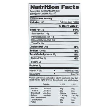 Boulder Canyon Natural Foods - Chips Ktl Cnct Avo S Salt - Case Of 12 - 10.00 Oz - Maras Green