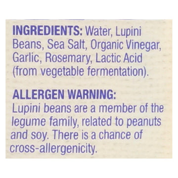 Brami Lupini Snack - Garlic And Herb - Case Of 8 - 5.3 Oz. - Maras Green