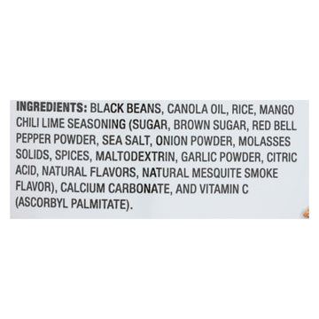 Calbee Snapea Crisp - Black Bean Crisps - Mango Chile Lime - Case Of 12 - 3 Oz - Maras Green