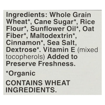 Cascadian Farm Organic Cereal - Cinnamon Crunch - Case Of 10 - 9.2 Oz - Maras Green